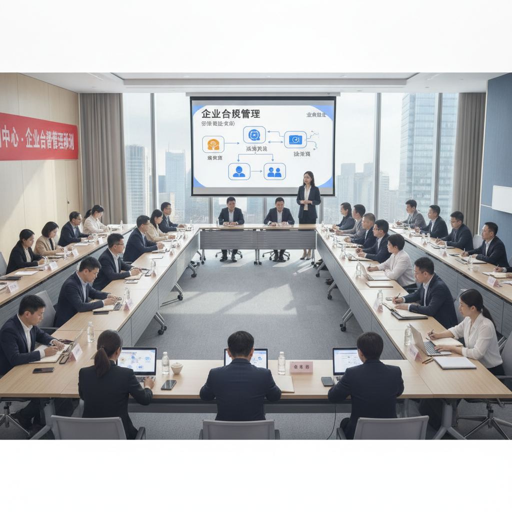 企业合规管理培训现场
